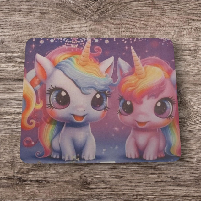 Tapis de souris licornes 