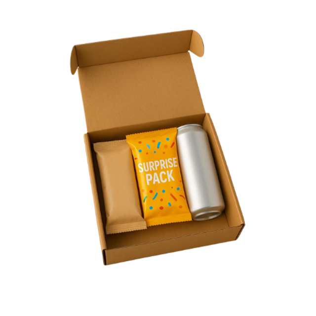 Secret Pack & Snack-Box