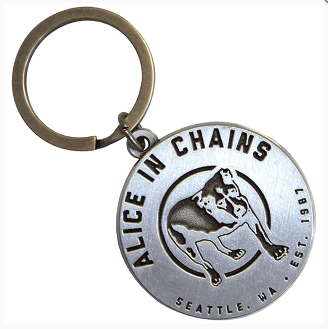 ALICE IN CHAINS KEYCHAIN: THREE-LEGGED DOG