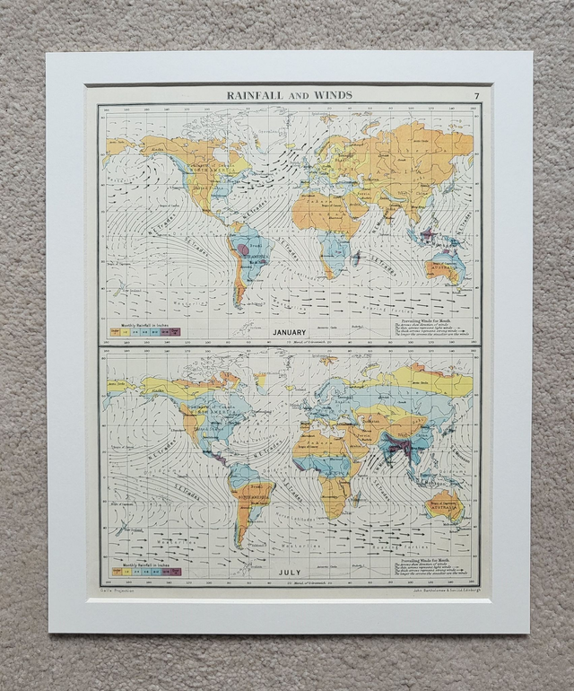 World - Rainfall &amp; Winds