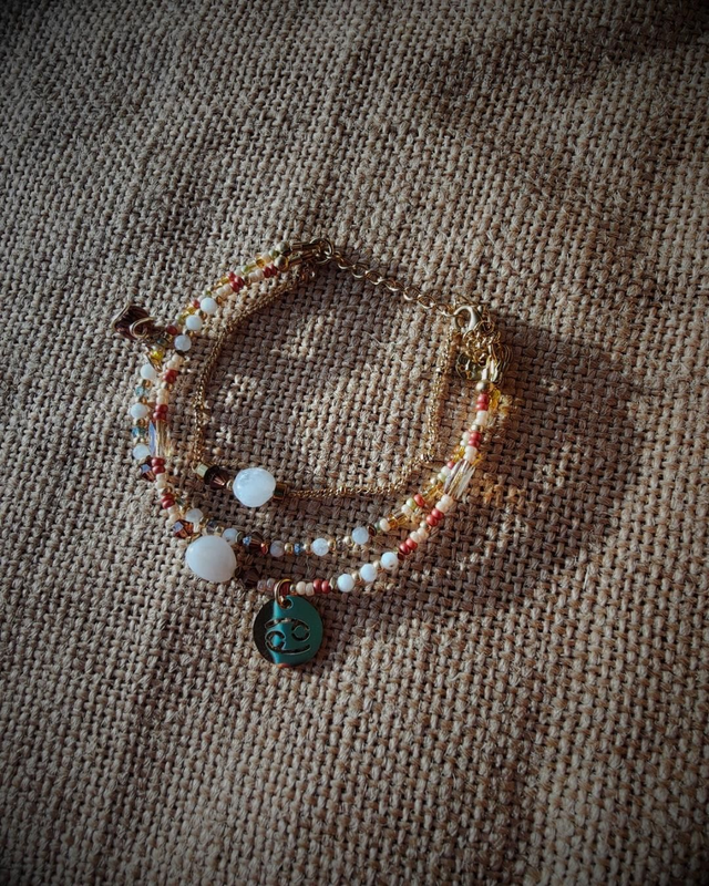 Bracelet Astro Cancer & Pierre de Lune