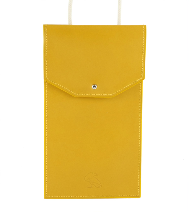 Pochette pour Téléphone Portable SUBAKO Jaune Soleil