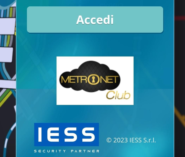 Metronet - Registrazione Centrale su Cloud Elettroline