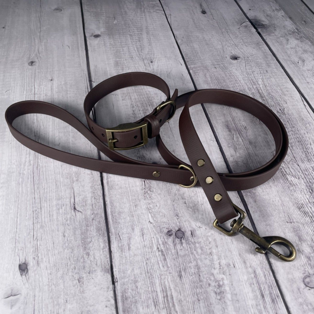 Espresso Waterproof BioThane® Lead