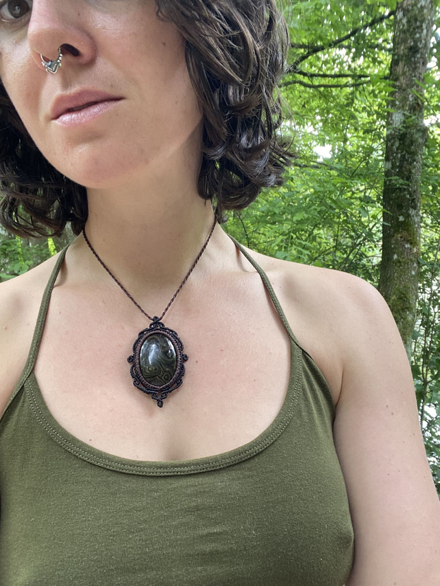 Fossil Makramee Kette 