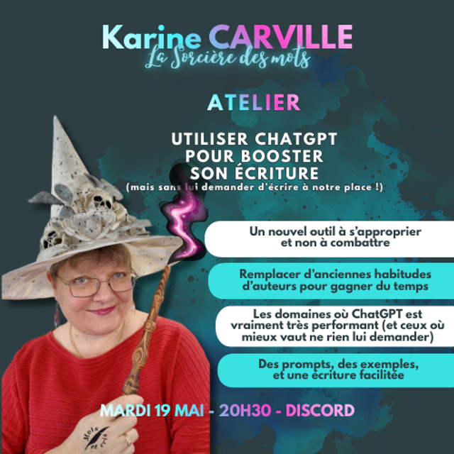 ATELIER : Utiliser ChatGPT pour booster son écriture (sans lui demander d'écrire à notre place)