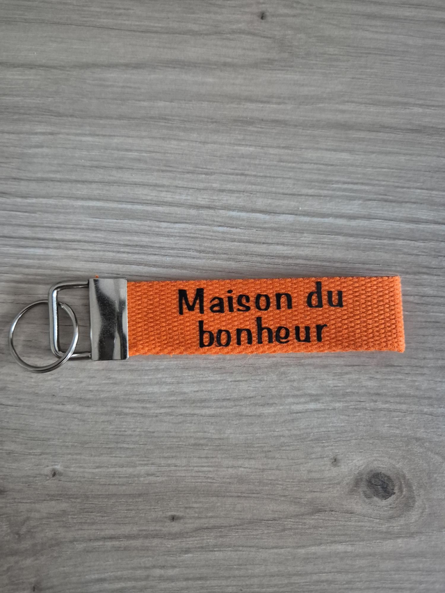 Porte clef Maison du bonheur 