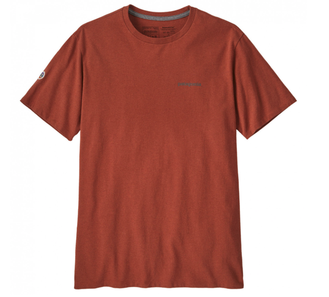 Fitz Roy Icon Responsibili-Tee Quartz Coral unisex