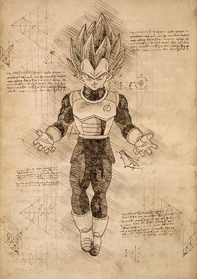 Vegeta, daVinci edizione limitata 25/25