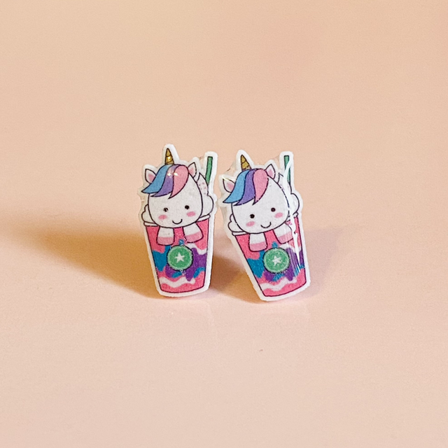 Boucles d’oreilles Licorne