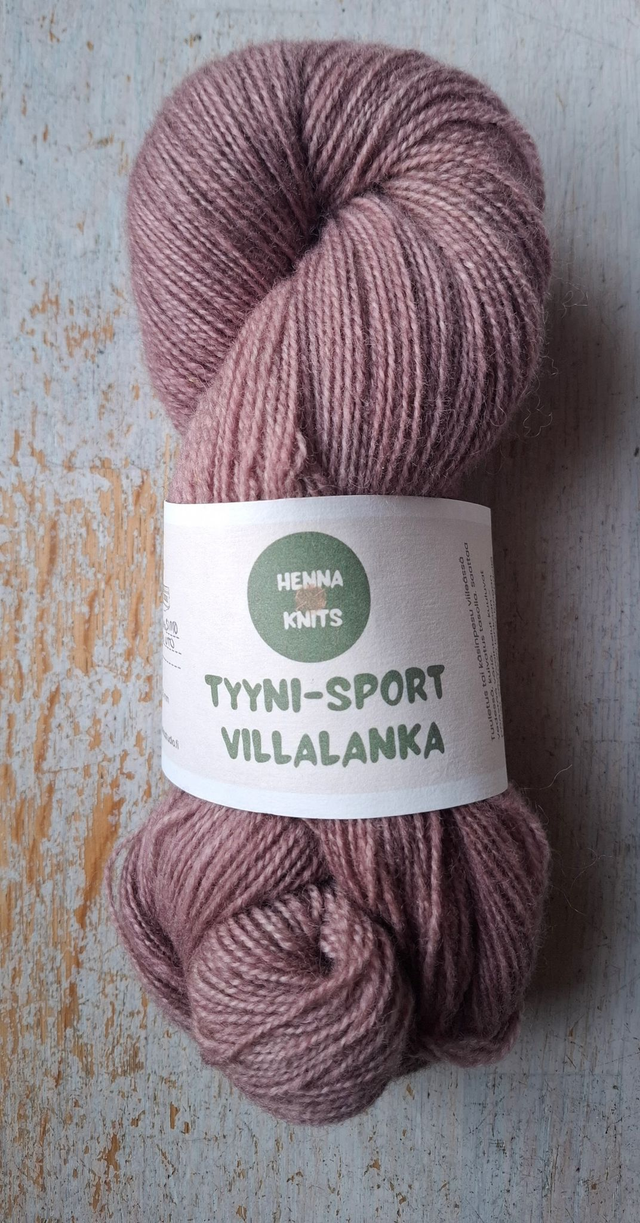 Tyyni-Sport Kukkakedon utu | Suomenlampaanvillalanka