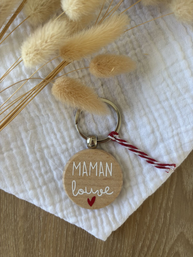 Porte-clés - Maman louve