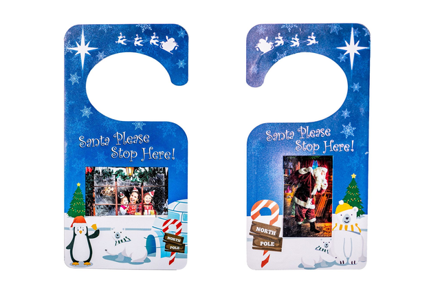Santa Double Sided Door Hanger