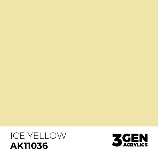 3rd Gen. Acrylics 36 Ice Yellow
