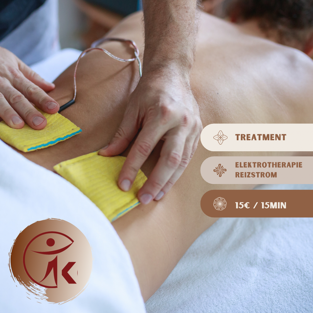 Treatment - Elektrotherapie/ TENS / Reizstrom 15 min
