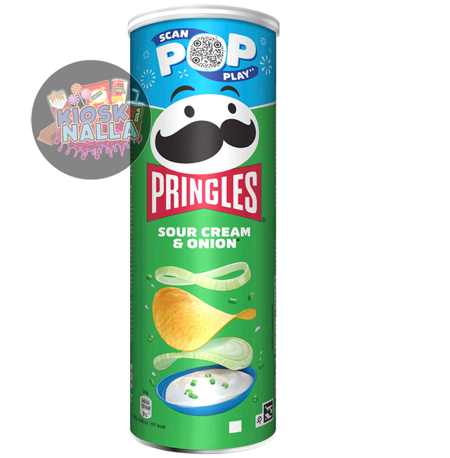 Pringles Sour Cream & Onion 165g