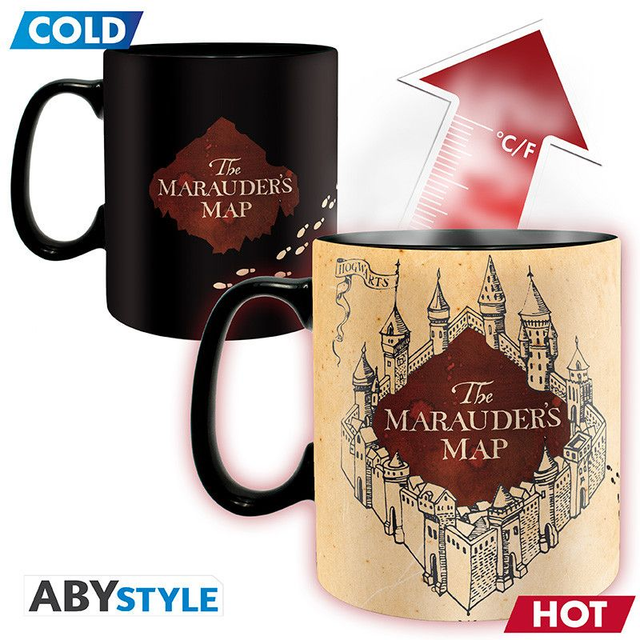 Tazza Termosensibile - HARRY POTTER - 460 ml - Marauder