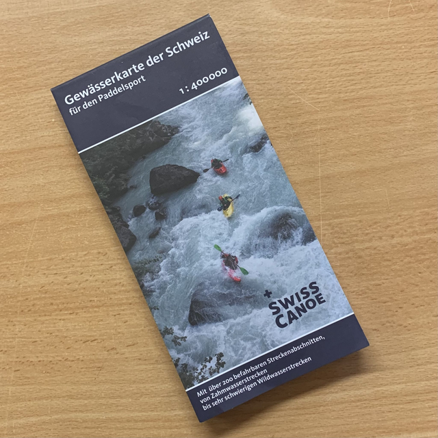 Swisscanoe Gewässerkarte der Schweiz