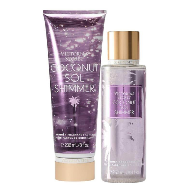 Victoria's Secret Set Coconut Sol Shimmer