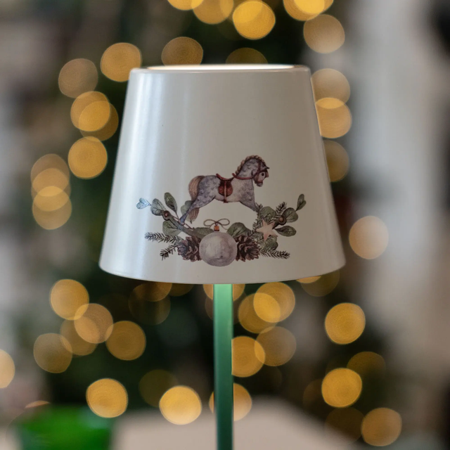 Zafferano Poldina Abat jour métallique Christmas