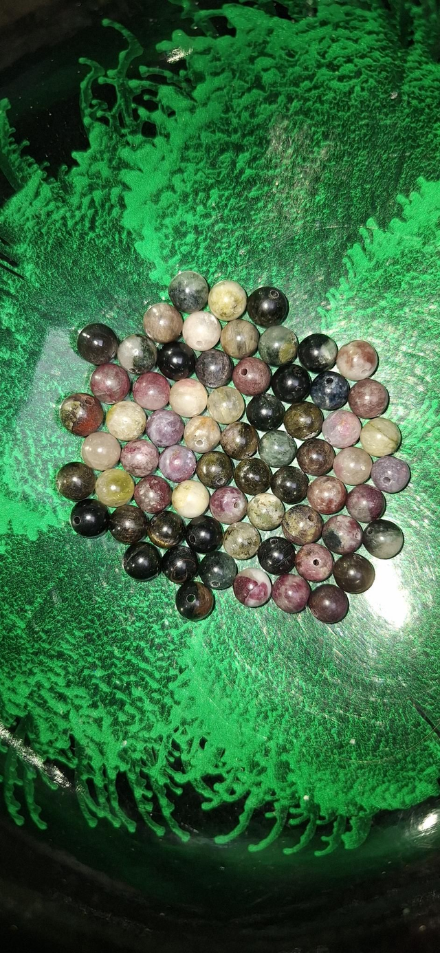 AB grade tourmaline 6mm