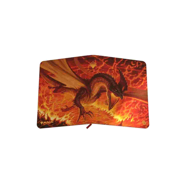 Ultimate Guard Zipfolio - Magmatic Hellkite - Xenoskin 360 Tarkir Dragonstorm Magic Artwork
