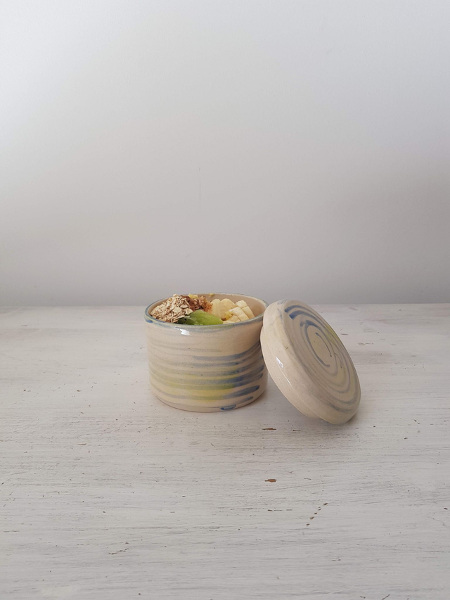 Pot collection Blue Sky (avec couvercle)