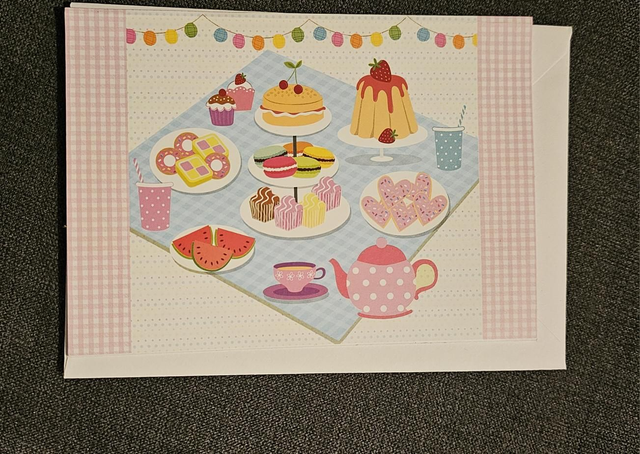 Afternoon Tea Card 