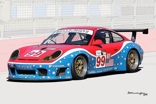 C181009 Porsche 996RS LMGT Artandevs Grestone GT'18 DNPK 2001