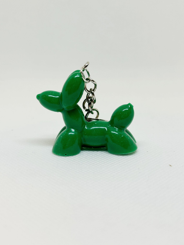 Porte-clé chien ballon