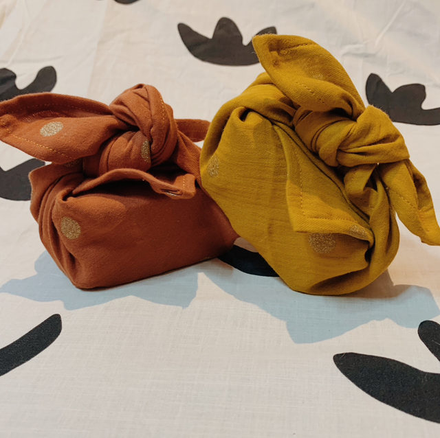 Furoshiki • emballage cadeau zéro déchet