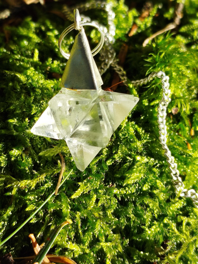 Pendule Cristal de Roche 