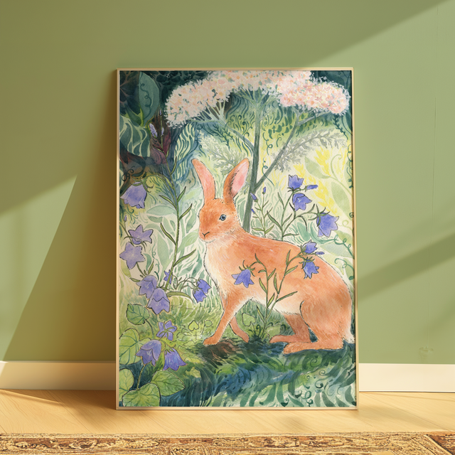 Among the Harebells | Print