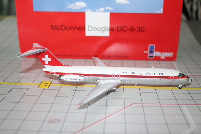 Balair DC-9-30 (HB-IDT), 1:200, Inflight200