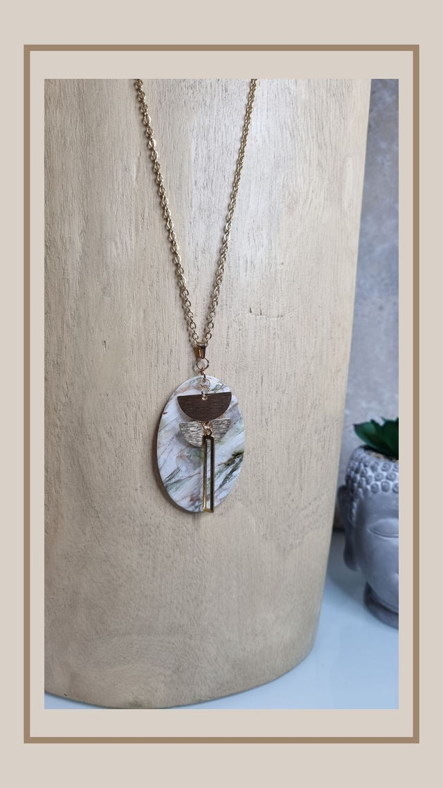 Fausse Pierre naturelle ovale 