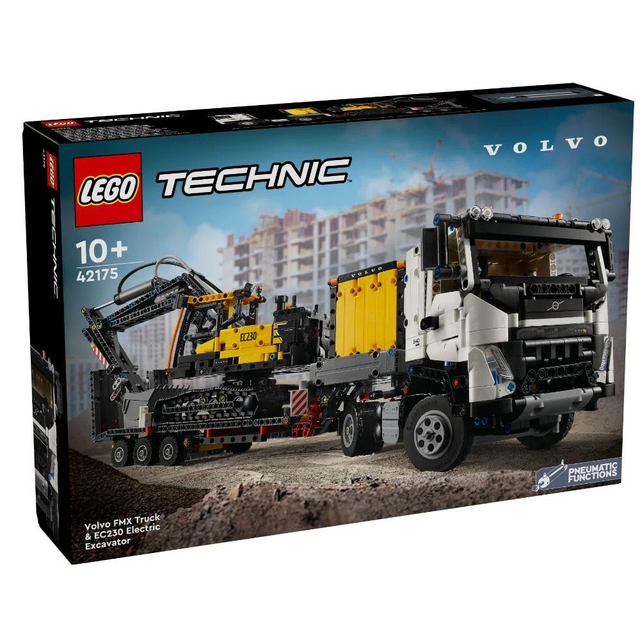 LEGO Technic Volvo FMX Truck &amp; EC230 Electric Excavator 42175