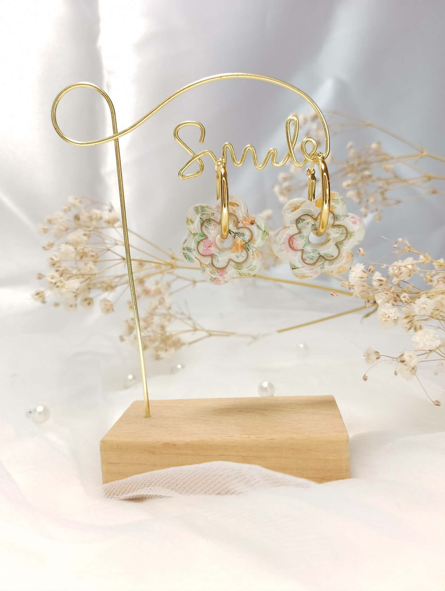 Boucles d'Oreilles "Délicatesse d'Eté"