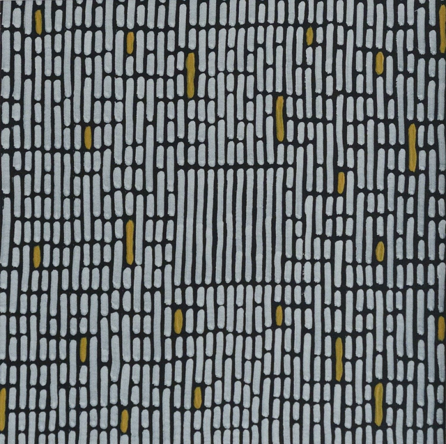 Peinture "Petits murmures textiles no. 1" - 20 x 20 cm