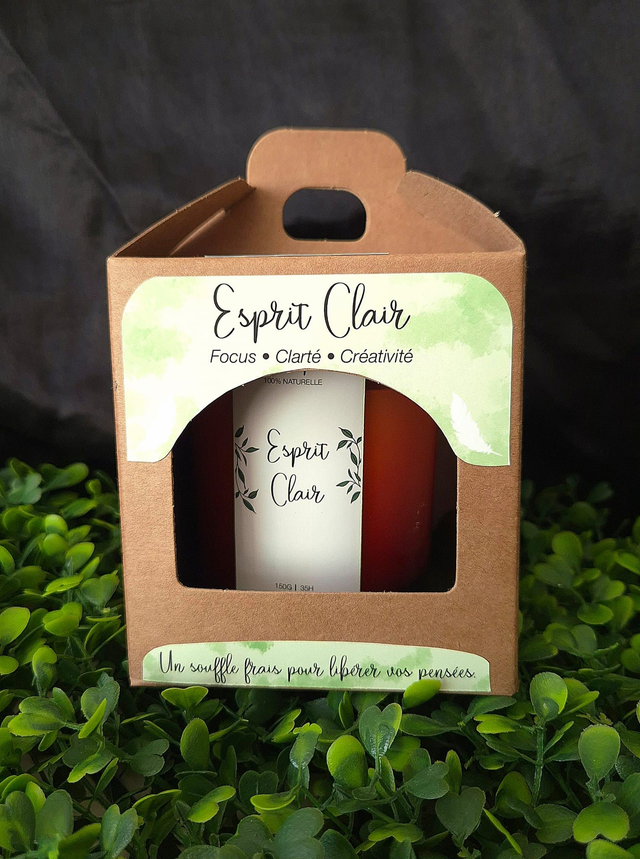 Bougie rituel "Esprit clair"