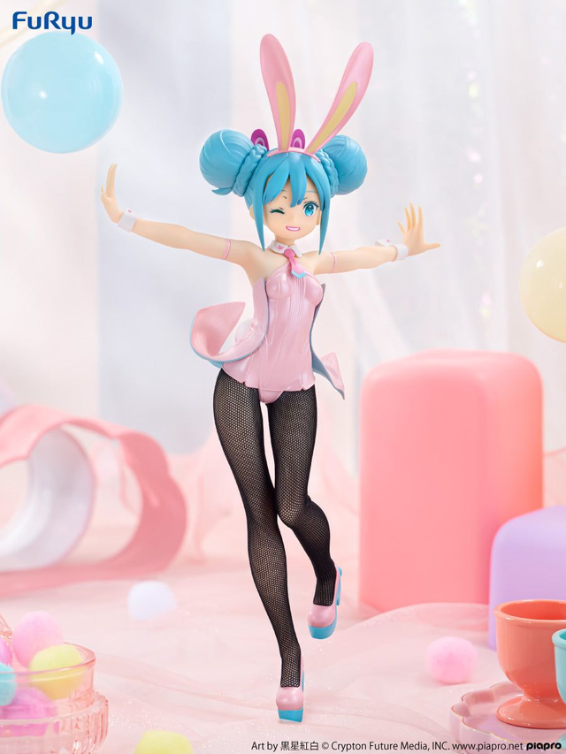 Hatsune Miku: Hatsune Miku (Pink Pearl Ver.) BiCute Bunnies Figure 