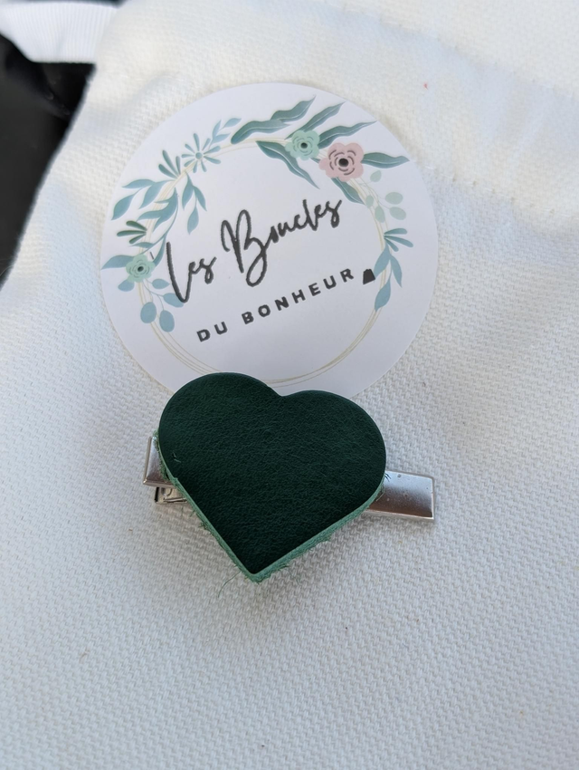 Barrette coeur