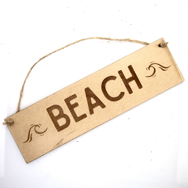 Beach - Sign