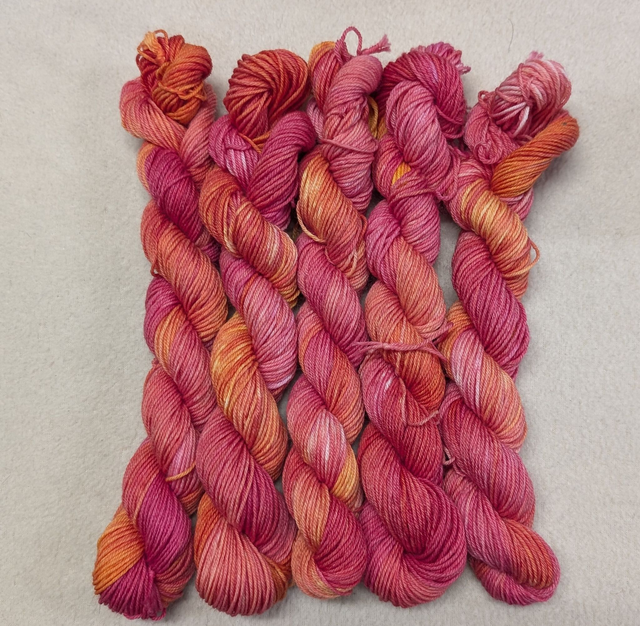 Merino/Nylon Mini Skein Dalia