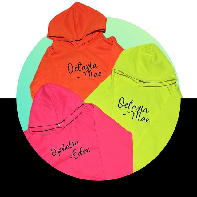 Neon Kids Hoodie 