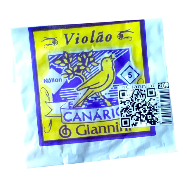 209 - Corda 5ª LA Avulsa Violão Nylon Canário Cód 209