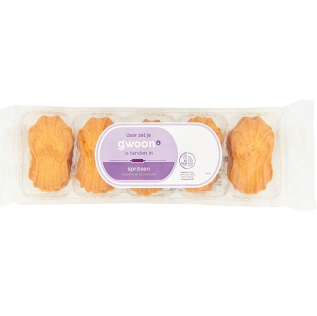 G’woon room boter spritsen 175 gram 
