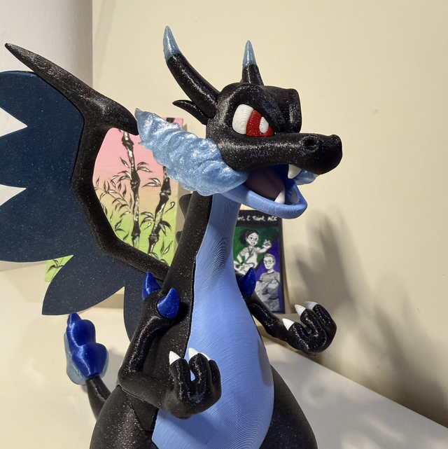 Fanart pla effetto multicolor o glitter