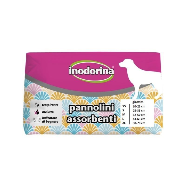 INODORINA PANNOLINI ASSORBENTI 12pz.