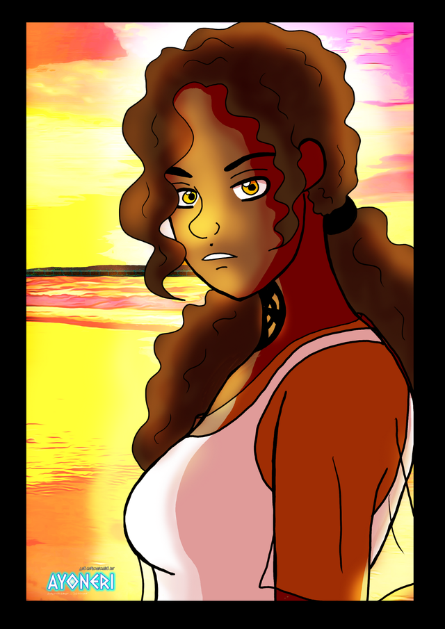 Print A4 - Charlotte - Les Chroniques de Ayonéri