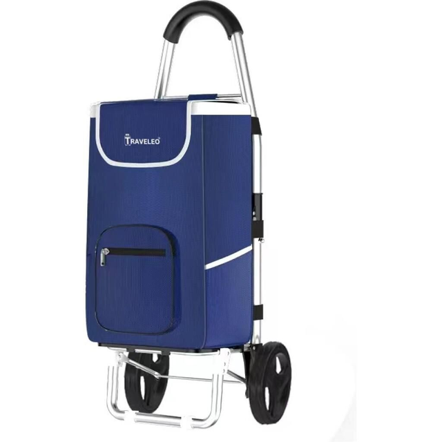 102 x 40 x 30 cm
56 litres
2.1 Kg
-2 roues
poche latérale
Poche avant
PVC Cover 600D Polyester
Résistant à l'eau
bleu